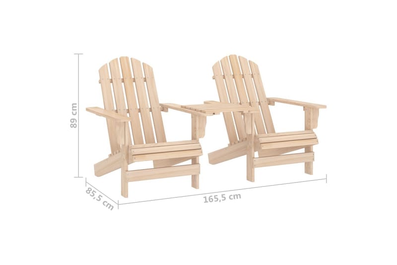 Adirondack hagestol heltre gran - Hagemøbler - Stoler & Lenestoler - Solstoler - Dekkstol