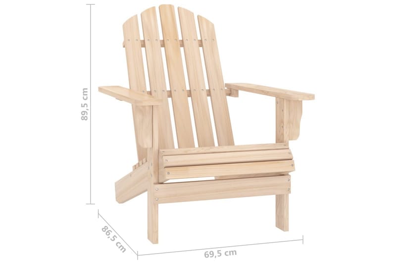 Adirondack hagestol heltre gran - Hagemøbler - Stoler & Lenestoler - Solstoler - Dekkstol