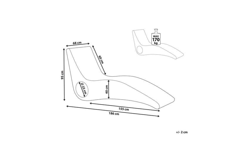 Solstol Airole - Hagemøbler - Stoler & Lenestoler - Solstoler