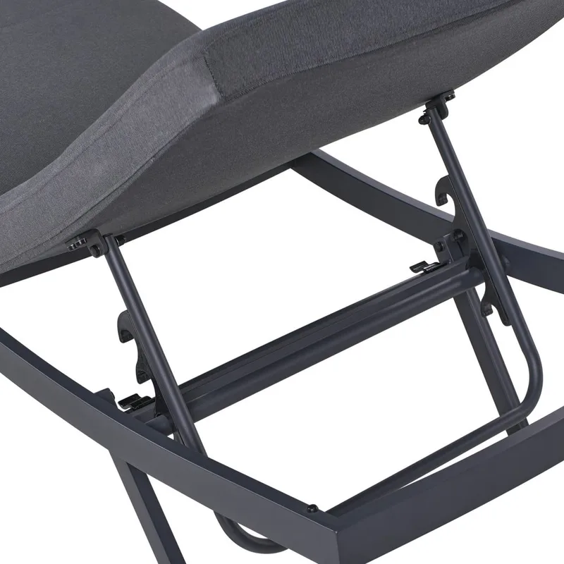 Solstol Amelia - Grå - Hagemøbler - Stoler & Lenestoler - Solstoler