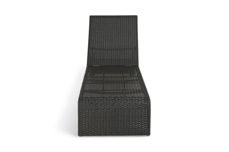 Bahamas Solseng - Svart - Hagemøbler - Stoler & Lenestoler - Solseng & solvogner