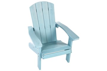 Barnestol Adirondack - Blå - Hagemøbler - Stoler & Lenestoler - Solstoler - Dekkstol