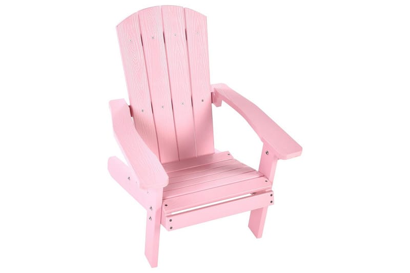 Barnestol Adirondack - Rosa - Hagemøbler - Stoler & Lenestoler - Solstoler - Dekkstol