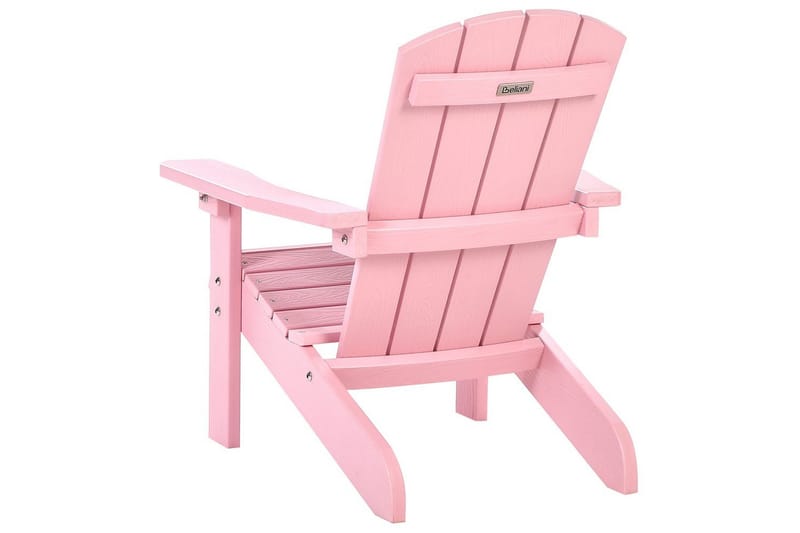 Barnestol Adirondack - Rosa - Hagemøbler - Stoler & Lenestoler - Solstoler - Dekkstol