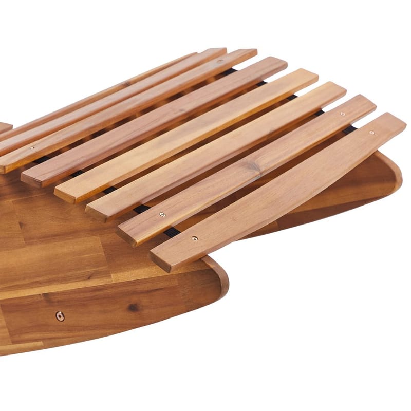 Solstol Brescia Premium - Lyst tre, lysegrå - Hagemøbler - Stoler & Lenestoler - Solstoler