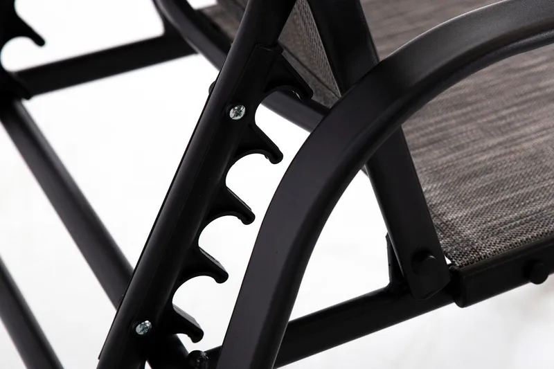 DAKOTA Bord og stol med Skammel - Hagemøbler - Stoler & Lenestoler - Solstoler