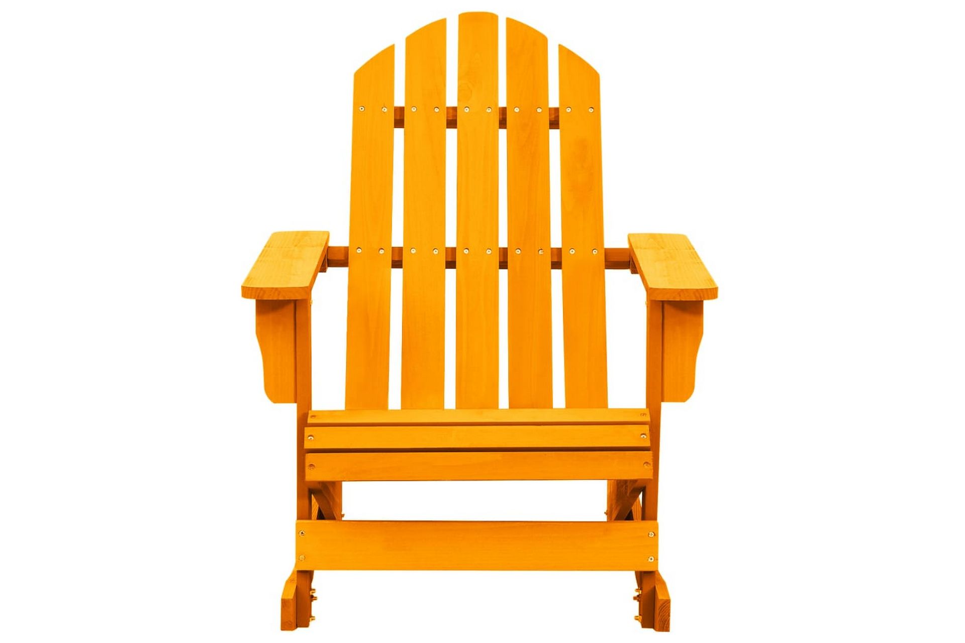 Adirondack gyngestol for hage heltre gran oransje - Oransj - Hagemøbler - Stoler & Lenestoler - Solstoler - Dekkstol