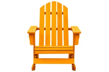 Adirondack gyngestol for hage heltre gran oransje - Oransj - Hagemøbler - Stoler & Lenestoler - Solstoler - Dekkstol