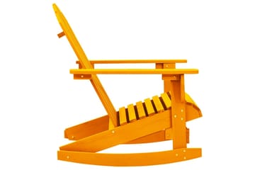 Adirondack gyngestol for hage heltre gran oransje - Oransj - Hagemøbler - Stoler & Lenestoler - Solstoler - Dekkstol