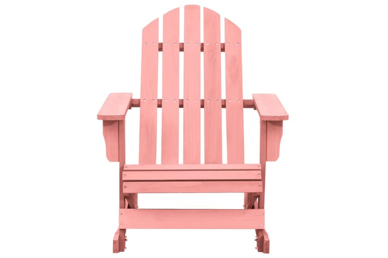 Adirondack gyngestol for hage heltre gran rosa - Rosa - Hagemøbler - Stoler & Lenestoler - Solstoler - Dekkstol