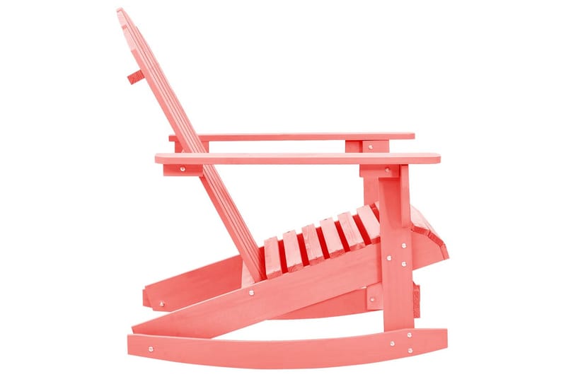 Adirondack gyngestol for hage heltre gran rosa - Rosa - Hagemøbler - Stoler & Lenestoler - Solstoler - Dekkstol