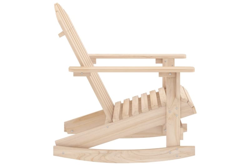 Adirondack gyngestol for hage heltre gran - Hagemøbler - Stoler & Lenestoler - Solstoler - Dekkstol