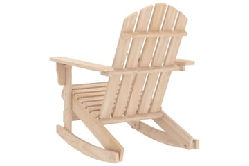 Adirondack gyngestol for hage heltre gran - Hagemøbler - Stoler & Lenestoler - Solstoler - Dekkstol