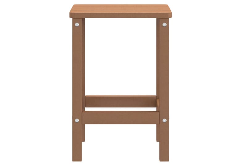 Adirondack hagebord brun 38x38x46 cm HDPE - Brun - Hagemøbler - Stoler & Lenestoler - Solstoler - Dekkstol