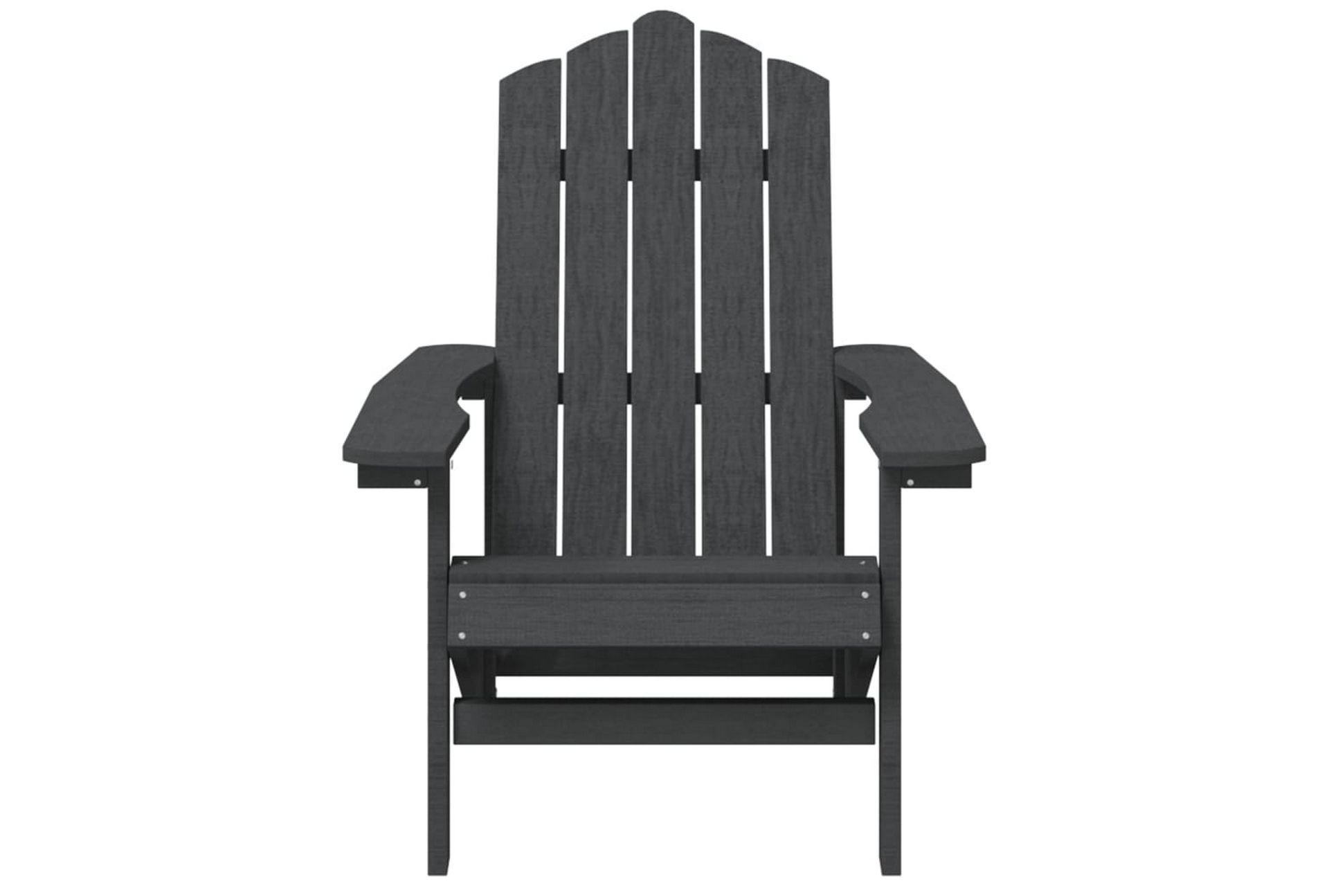 Adirondack hagestol HDPE antrasitt - Antrasittgrå - Hagemøbler - Stoler & Lenestoler - Solstoler - Dekkstol