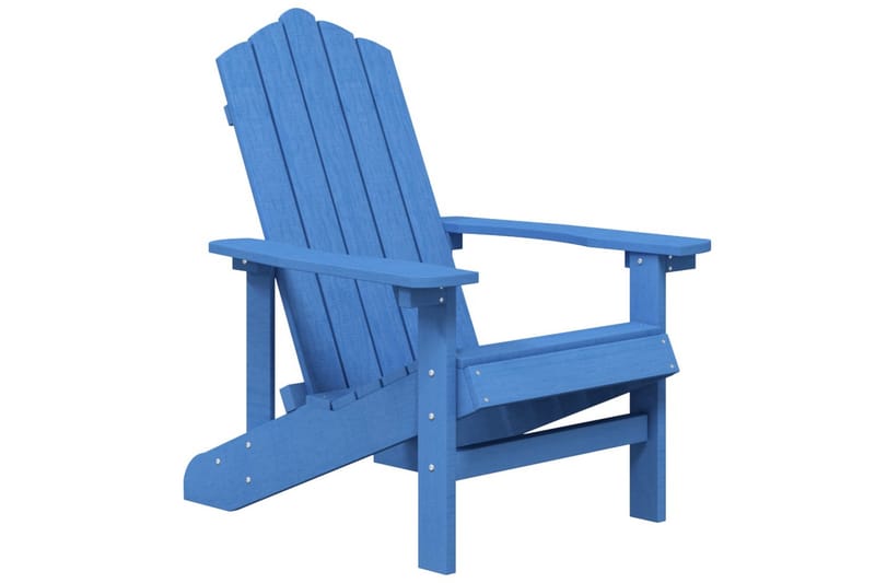 Adirondack hagestol HDPE havblå - Blå - Hagemøbler - Stoler & Lenestoler - Solstoler - Dekkstol