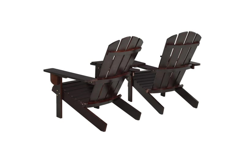 Adirondack hagestol heltre gran brun - Hagemøbler - Stoler & Lenestoler - Solstoler - Dekkstol