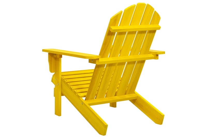 Adirondack hagestol heltre gran gul - Gul - Hagemøbler - Stoler & Lenestoler - Solstoler - Dekkstol