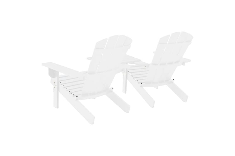 Adirondack hagestol heltre gran hvit - Hagemøbler - Stoler & Lenestoler - Solstoler - Dekkstol