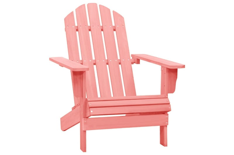 Adirondack hagestol heltre gran rosa - Rosa - Hagemøbler - Stoler & Lenestoler - Solstoler - Dekkstol