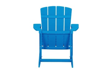 Adirondack Solstol 88 | 75 | 88 cm - Blå - Hagemøbler - Stoler & Lenestoler - Solstoler - Dekkstol