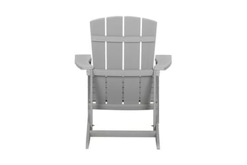 Adirondack Solstol 88 | 75 | 88 cm - Grå - Hagemøbler - Stoler & Lenestoler - Solstoler - Dekkstol