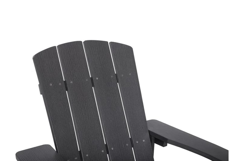 Adirondack Solstol 88 | 75 | 88 cm - Grå - Hagemøbler - Stoler & Lenestoler - Solstoler - Dekkstol