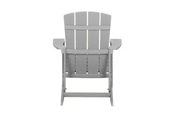 Adirondack Solstol 88 | 75 | 88 cm - Grå - Hagemøbler - Stoler & Lenestoler - Solstoler - Dekkstol