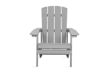 Adirondack Solstol 88 | 75 | 88 cm - Grå - Hagemøbler - Stoler & Lenestoler - Solstoler - Dekkstol