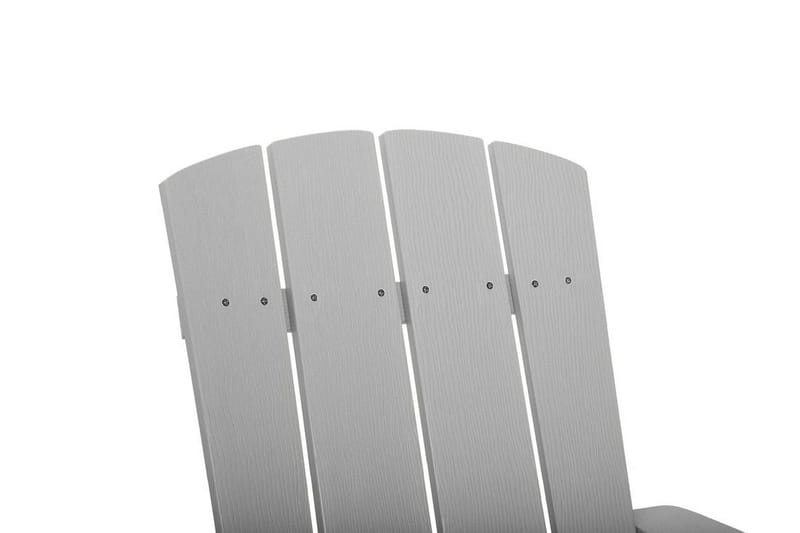Adirondack Solstol 88 | 75 | 88 cm - Grå - Hagemøbler - Stoler & Lenestoler - Solstoler - Dekkstol