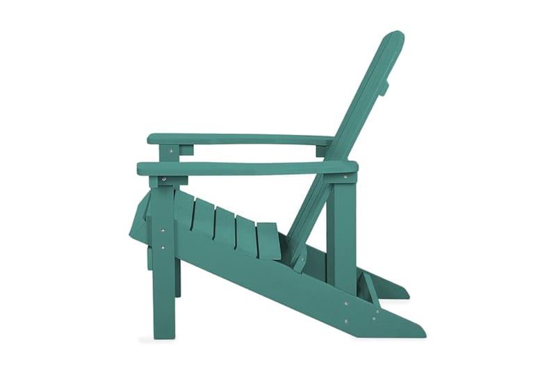 Adirondack Solstol 88 | 75 | 88 cm - Grønn - Hagemøbler - Stoler & Lenestoler - Solstoler - Dekkstol