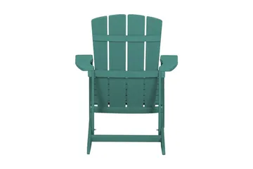 Adirondack Solstol 88 | 75 | 88 cm - Grønn - Hagemøbler - Stoler & Lenestoler - Solstoler - Dekkstol