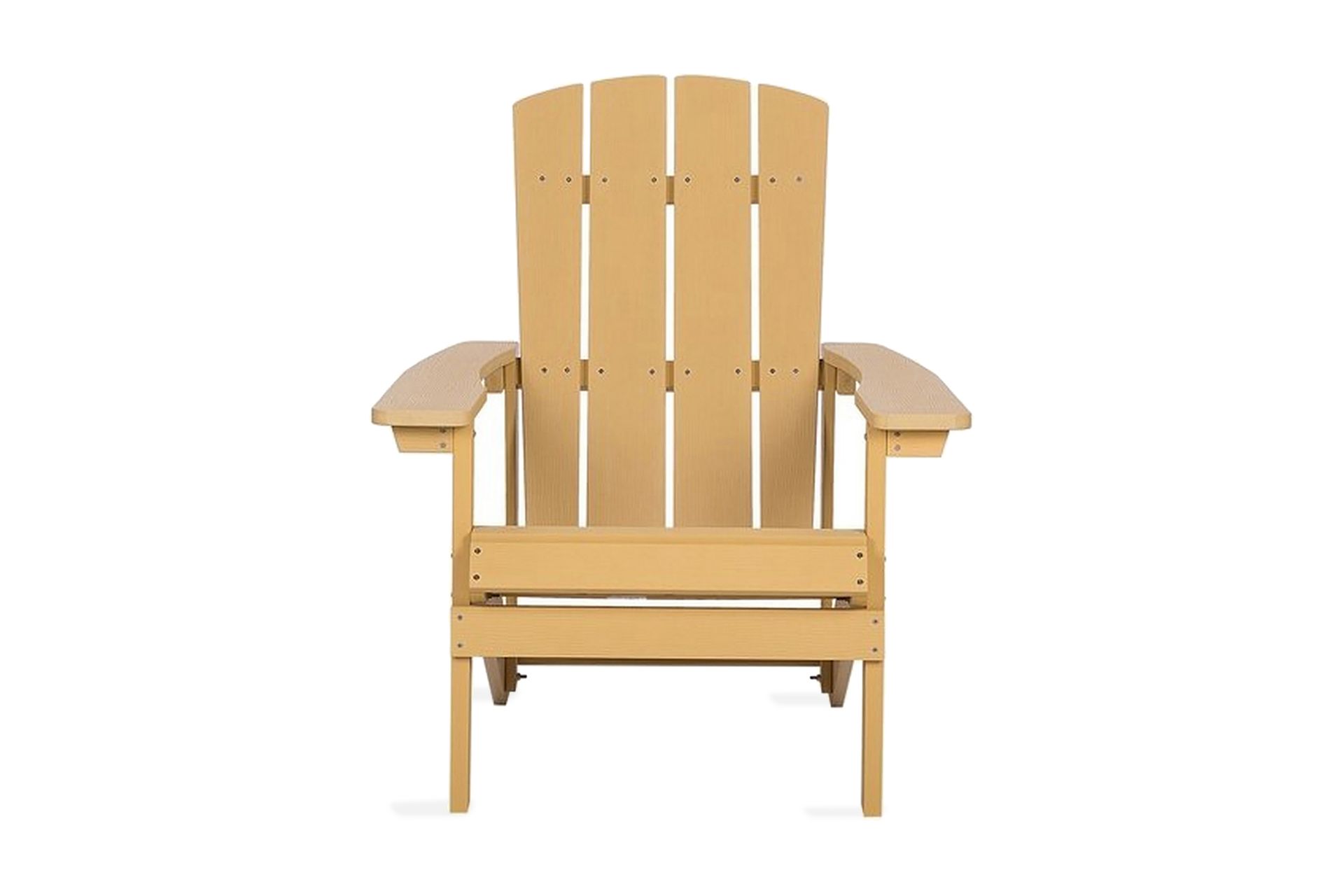 Adirondack Solstol 88 | 75 | 88 cm - Gul - Hagemøbler - Stoler & Lenestoler - Solstoler - Dekkstol