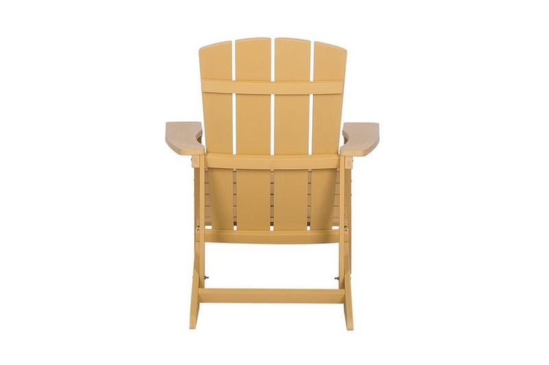 Adirondack Solstol 88 | 75 | 88 cm - Gul - Dekkstol