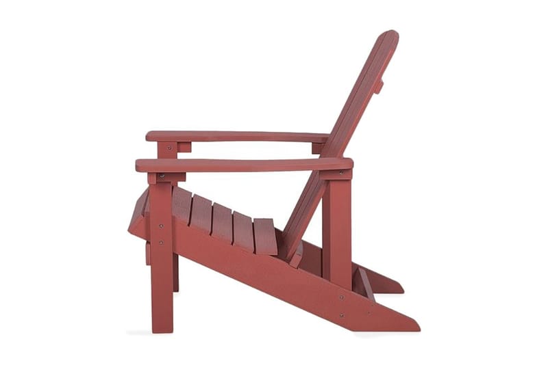 Adirondack Solstol 88 | 75 | 88 cm, Rød