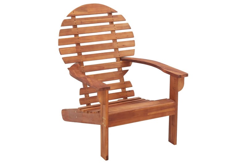 Adirondack stol heltre akasie - Brun - Hagemøbler - Stoler & Lenestoler - Solstoler - Dekkstol