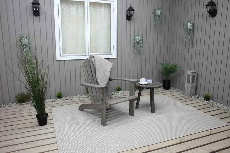 Cranston Dekkstol - Grå - Hagemøbler - Stoler & Lenestoler - Solstoler - Dekkstol