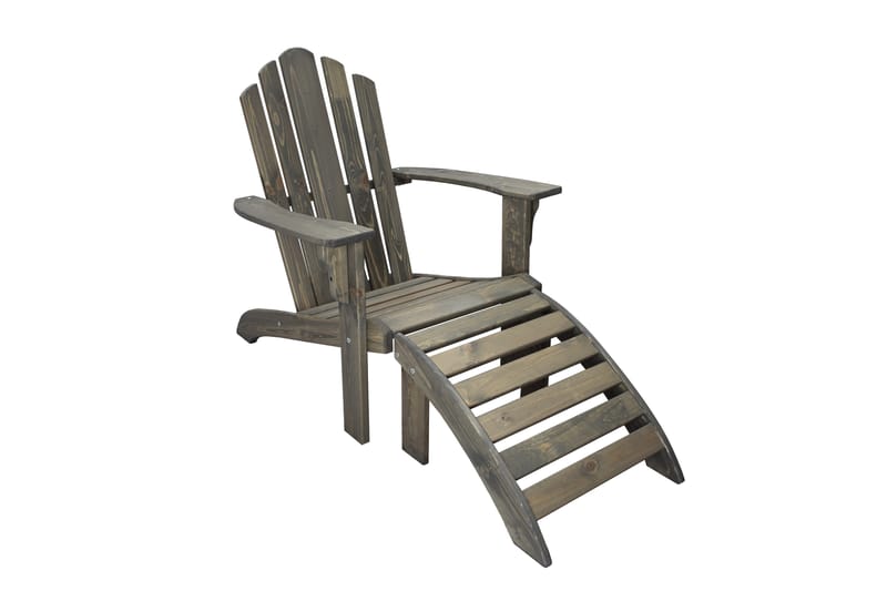 Cranston Dekkstol - Grå - Hagemøbler - Stoler & Lenestoler - Solstoler - Dekkstol