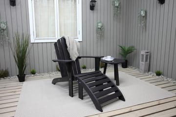 Cranston Dekkstol - Kaffesvart - Hagemøbler - Stoler & Lenestoler - Solstoler - Dekkstol