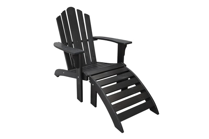 Cranston Dekkstol - Kaffesvart - Hagemøbler - Stoler & Lenestoler - Solstoler - Dekkstol