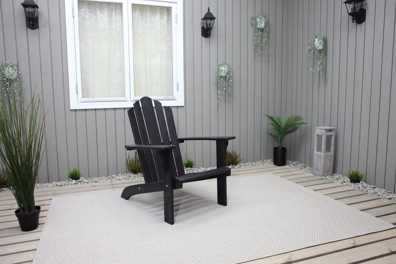 Cranston Dekkstol - Kaffesvart - Hagemøbler - Stoler & Lenestoler - Solstoler - Dekkstol