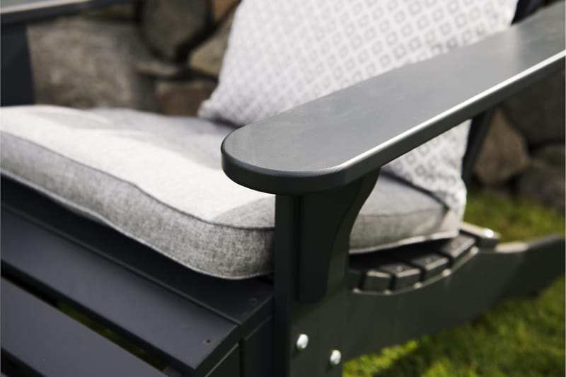 Hillerstorp Tennesse Dekkstol 2-pack - Grå - Hagemøbler - Stoler & Lenestoler - Solstoler - Dekkstol