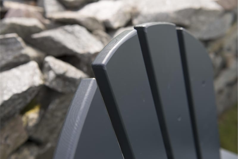 Hillerstorp Tennesse Dekkstol 2-pack - Grå - Hagemøbler - Stoler & Lenestoler - Solstoler - Dekkstol