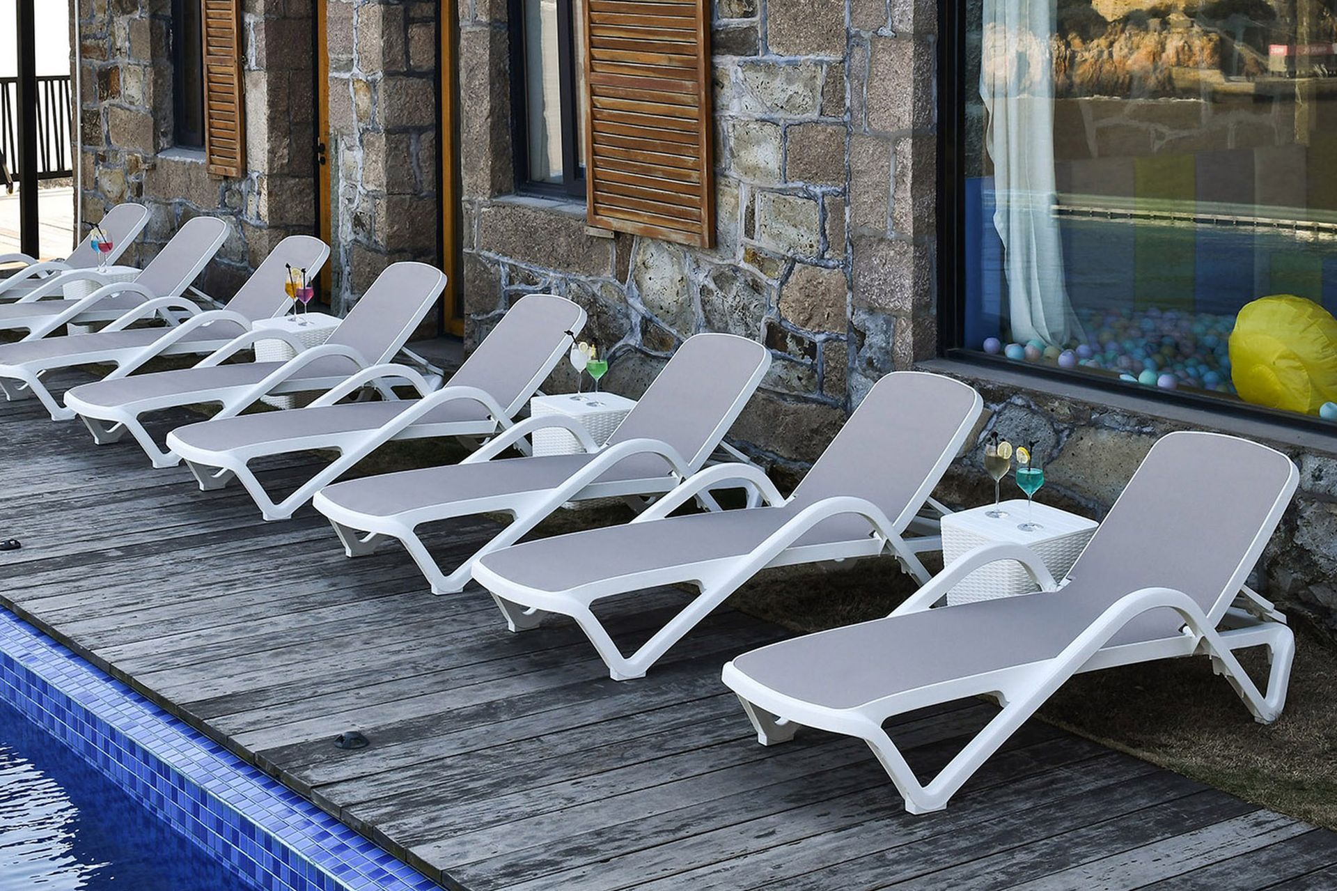 Resort Dekkstol Beige - Hagemøbler - Stoler & Lenestoler - Solstoler - Dekkstol