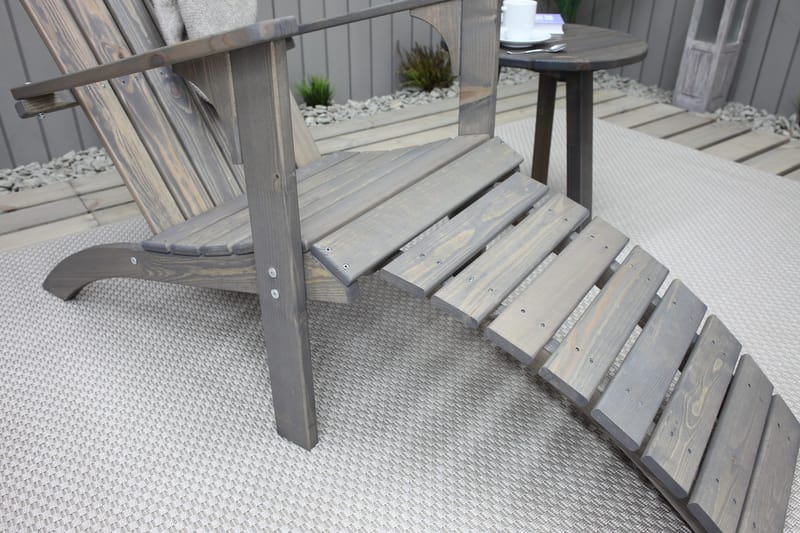 Rolston Dekkstol - Grå - Hagemøbler - Stoler & Lenestoler - Solstoler - Dekkstol