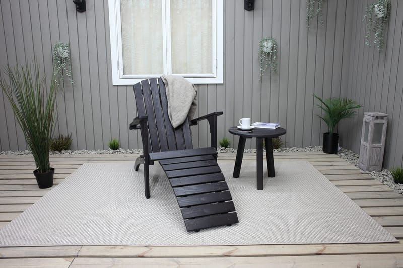 Rolston Dekkstol - Kaffesvart - Hagemøbler - Stoler & Lenestoler - Solstoler - Dekkstol