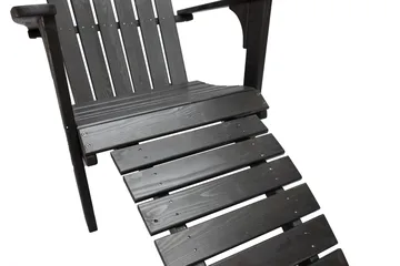 Rolston Dekkstol - Kaffesvart - Hagem øbler - Stoler & Lenestoler - Solstoler - Dekkstol