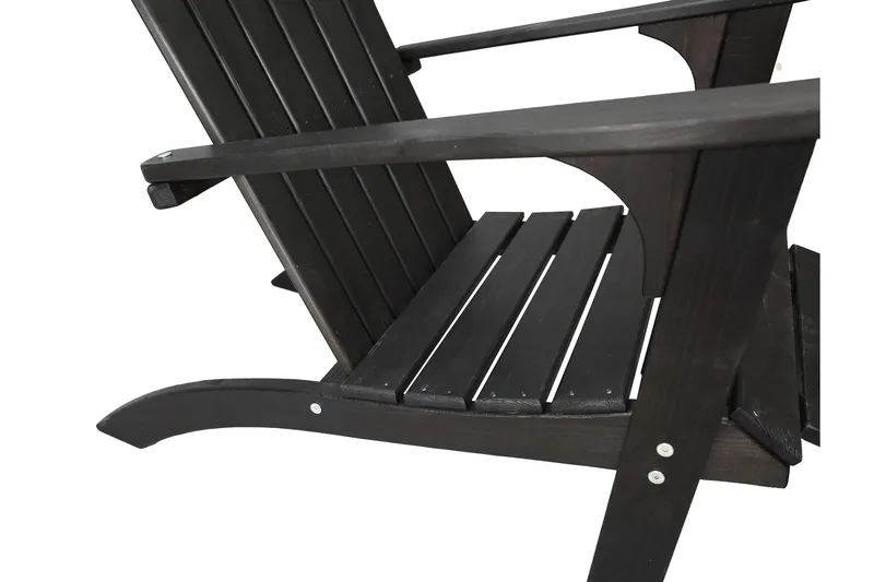 Rolston Dekkstol - Kaffesvart - Hagemøbler - Stoler & Lenestoler - Solstoler - Dekkstol