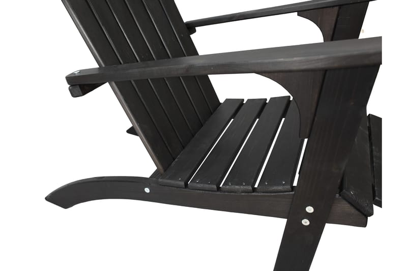 Rolston Dekkstol - Kaffesvart - Hagemøbler - Stoler & Lenestoler - Solstoler - Dekkstol