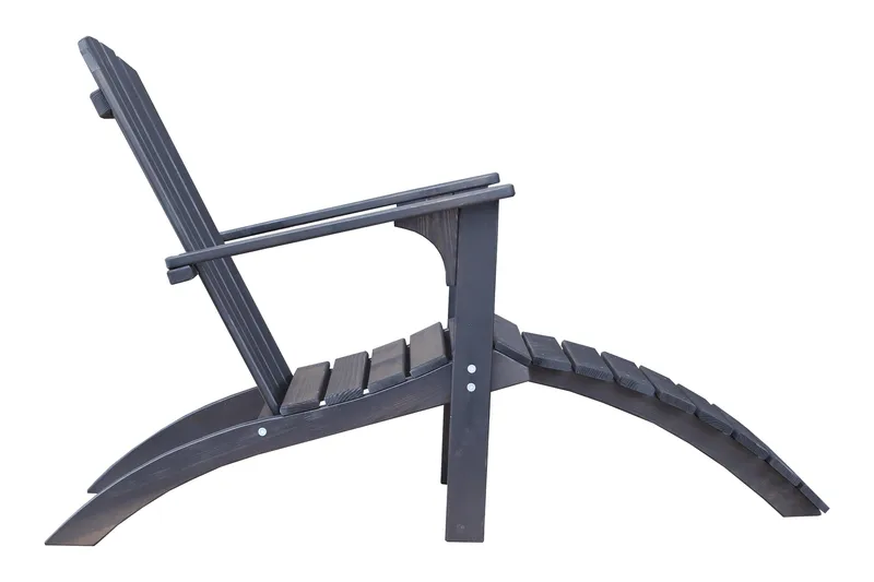 Rolston Dekkstol - Kaffesvart - Hagemøbler - Stoler & Lenestoler - Solstoler - Dekkstol